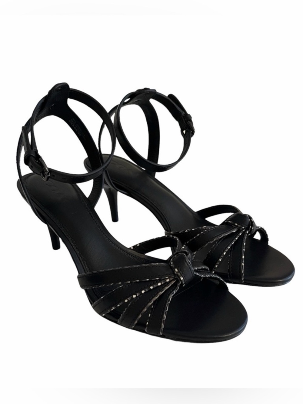Coach "Meg" Ankle Strap Heeled Sandal 7
